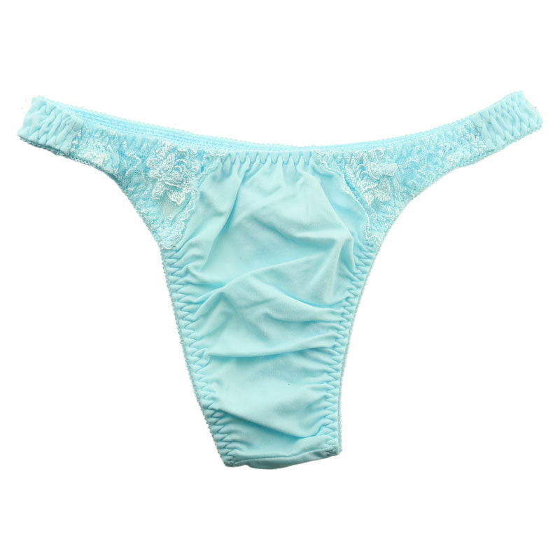 【OUTLET】ユニセックス SSS生地 レース Tバックショーツ 621049