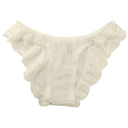 Unisex see-through material stretch lace tight design full back shorts 621052