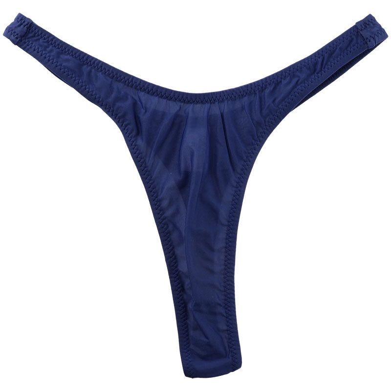 【OUTLET】ユニセックス GUS生地 光沢 1枚仕立て ハギ無し ハイレグ Tバックショーツ 621055