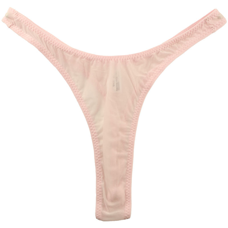【OUTLET】ユニセックス GUS生地 光沢 1枚仕立て ハギ無し ハイレグ Tバックショーツ 621055