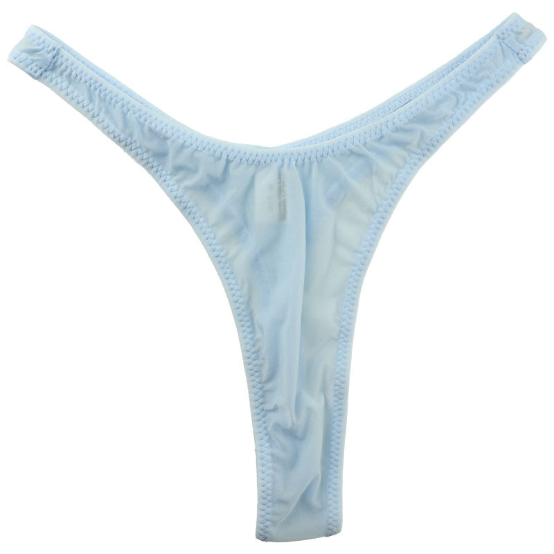 【OUTLET】ユニセックス GUS生地 光沢 1枚仕立て ハギ無し ハイレグ Tバックショーツ 621055