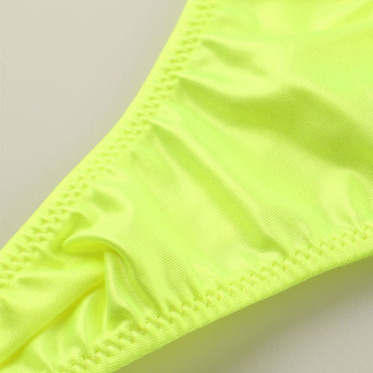 【OUTLET】メンズ スーパーWET生地 タイトパターン Tバックビキニ 622023