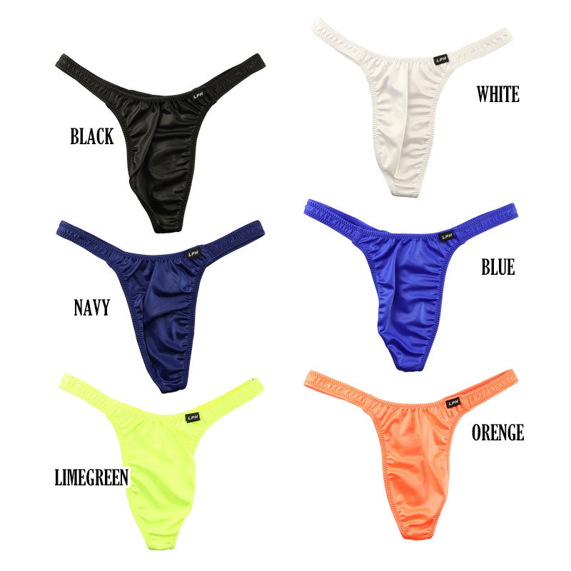 Men's Super WET Fabric Regular T-Back Bikini 622025