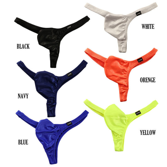 Men's Super WET Fabric Upward Pouch T-Back Bikini 622029