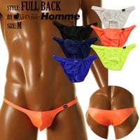 Men's Super WET Fabric Upward Pouch Full Back Bikini 622030