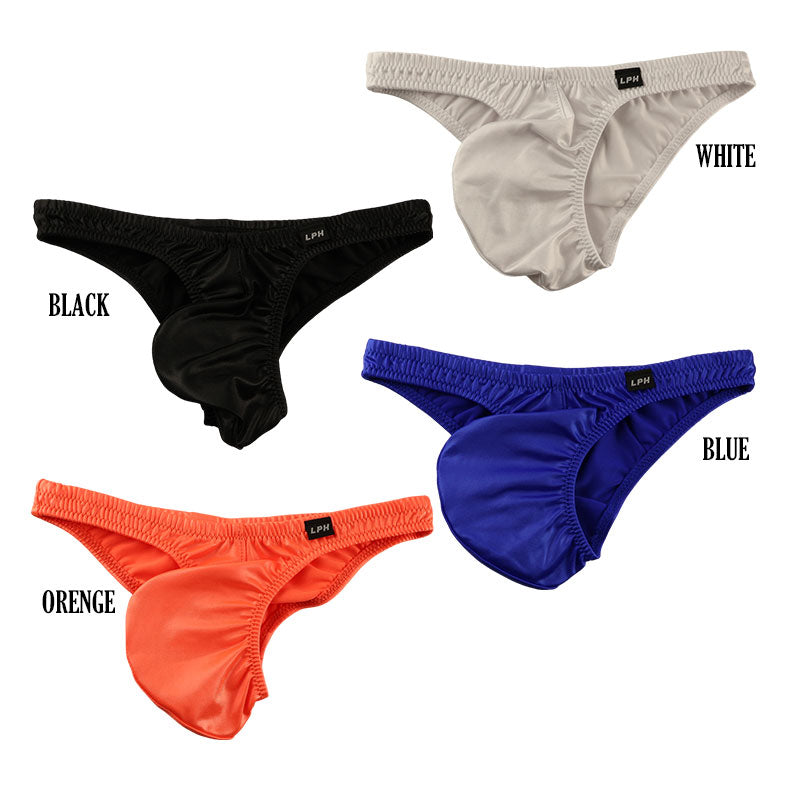 Men's Super WET Fabric Bulge Style Half Back Bikini 623037