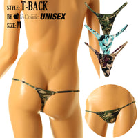 Unisex SLKS Fabric Micro Mini T-Back Bikini 721048