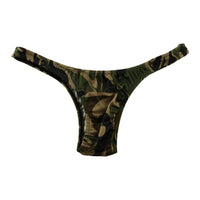 Unisex SLKS Fabric Camouflage Print Rio Back Bikini 723021