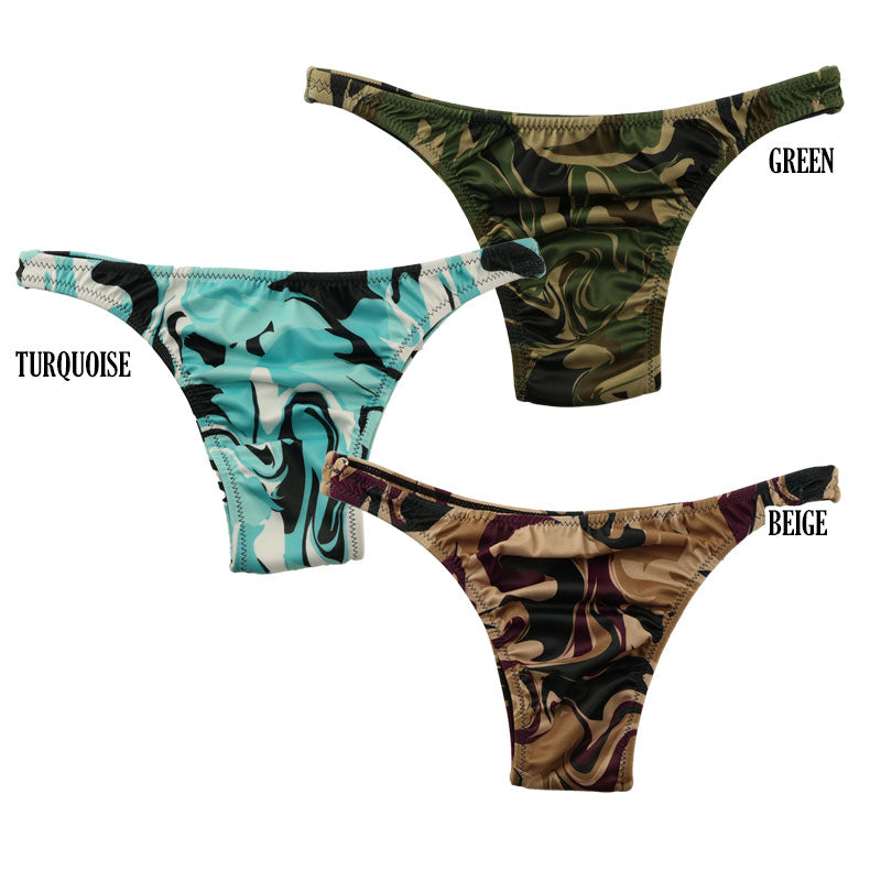 Unisex camouflage print SLKS Rio back shorts with silky feel 723025
