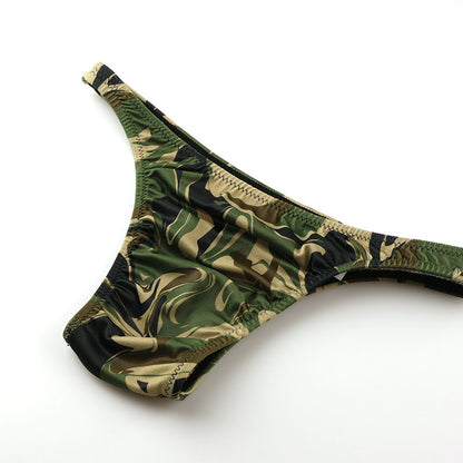 Unisex camouflage print SLKS Rio back shorts with silky feel 723025