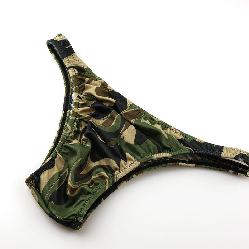 Unisex camouflage print SLKS Rio back shorts with silky feel 723025