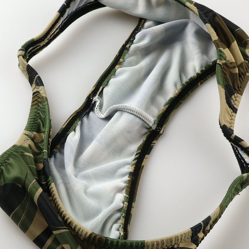 Unisex camouflage print SLKS Rio back shorts with silky feel 723025