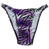 Men's SLKS Animal Print Shiny Half Back Bikini 724009