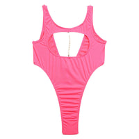 La-Pomme E6000 fabric leotard with pearl accessories 94950