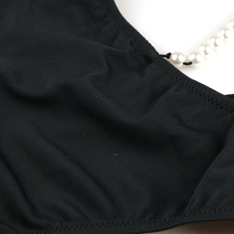 La Paume E6000 fabric leotard with pearl accessories 94950