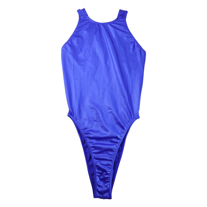 La-Pomme Super WET Competitive Swimsuit Type Leotard Half Back Style 95316